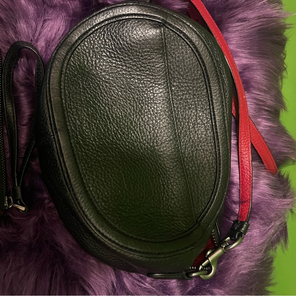 Coach Black Bag and Wallet with Multicolor Logo - Picture 2 of 2